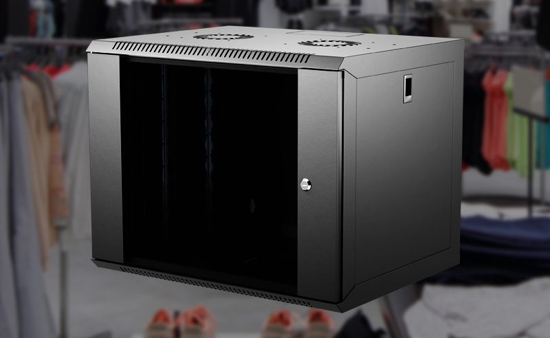 19″ LKOFF wall mounted cabinet, a load capacity of up to 90 kg